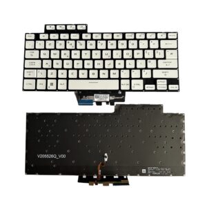 ASUS ROG G14 GA402RJ WHITE KEYBOARD