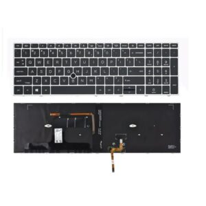 HP ZBOOK FURY 15 G7 SILVER KEYBOARD